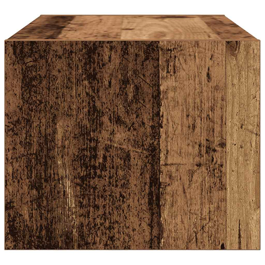Tv-meubels 2 st 60x31x25,5 cm bewerkt hout oud houtkleurig