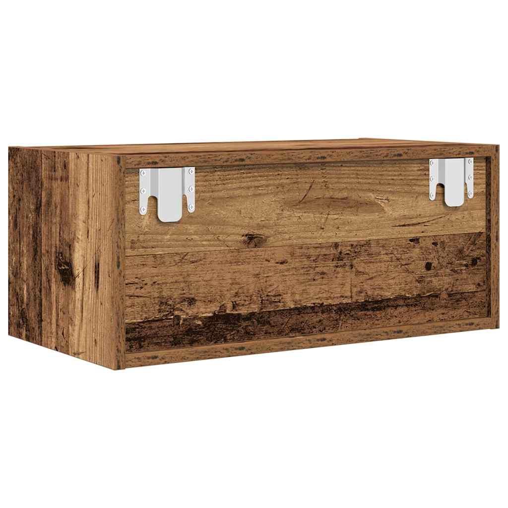 Tv-meubels 2 st 60x31x25,5 cm bewerkt hout oud houtkleurig
