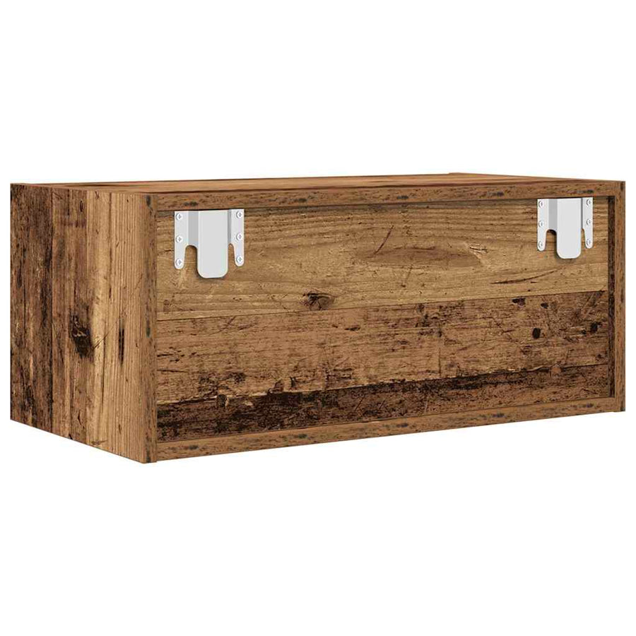 Tv-meubels 2 st 60x31x25,5 cm bewerkt hout oud houtkleurig