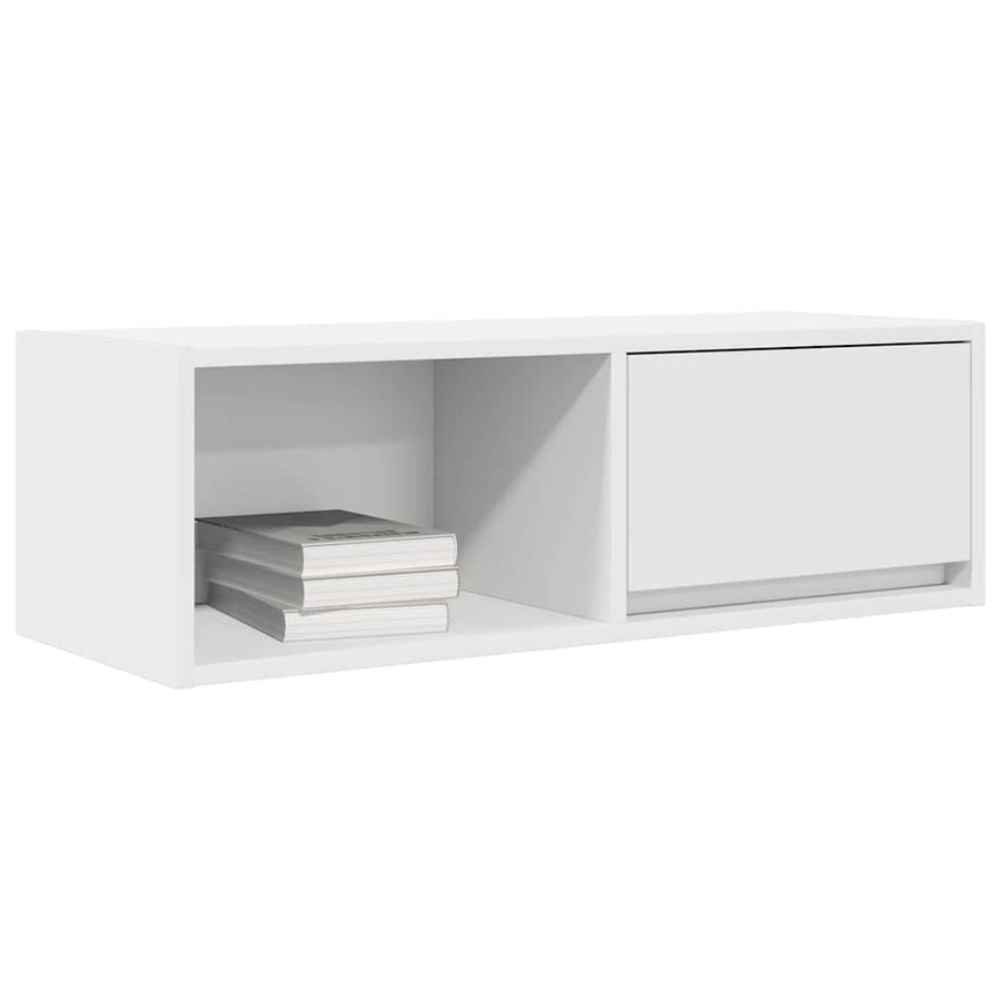 Tv-meubelen 2 st 80x31x25,5 cm bewerkt hout wit
