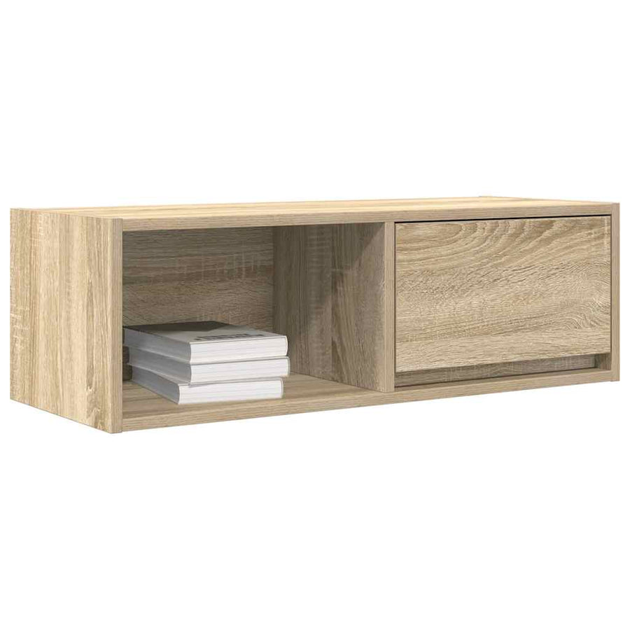 Tv-meubels 2 st 80x31x25,5 cm bewerkt hout sonoma eikenkleurig