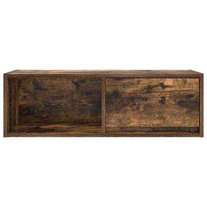 Tv-meubelen 2 st 80x31x25,5cm bewerkt hout gerookt eikenkleurig