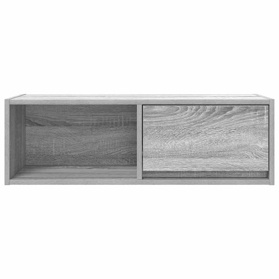 Tv-meubelen 2 st 80x31x25,5 cm bewerkt hout grijs sonoma eiken