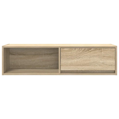 Tv-meubelen 2 st 100x31x25,5cm bewerkt hout sonoma eikenkleurig