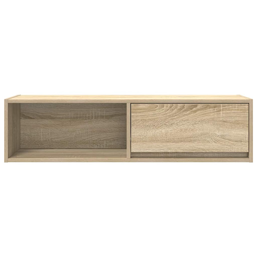 Tv-meubelen 2 st 100x31x25,5cm bewerkt hout sonoma eikenkleurig