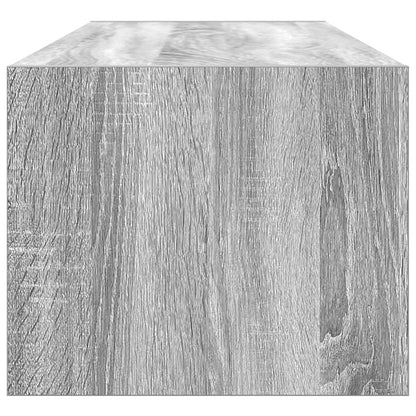 Tv-meubel 100x31x25,5 cm spaanplaat grijs sonoma