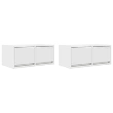 Tv-meubelen 2 st 60x31x25,5 cm bewerkt hout wit
