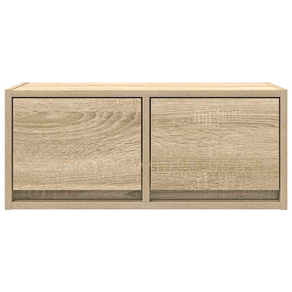 TV-meubel 60x31x25,5 cm bewerkt hout sonoma eikenkleurig