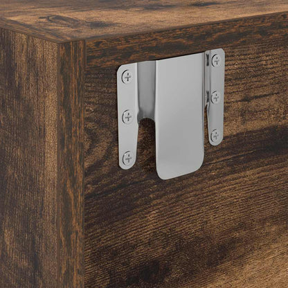 Tv-meubelen 2 st 60x31x25,5 cm bewerkt hout gerookt eikenkleur