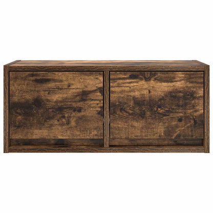 Tv-meubelen 2 st 60x31x25,5 cm bewerkt hout gerookt eikenkleur