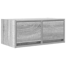 TV-meubel 60x31x25,5 cm bewerkt hout grijs sonoma eikenkleurig