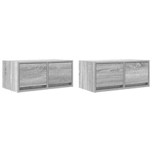 Tv-meubelen 2 st 60x31x25,5 cm bewerkt hout grijs sonoma eiken