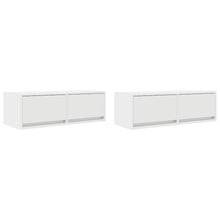 Tv-meubelen 2 st 80x31x25,5 cm bewerkt hout wit
