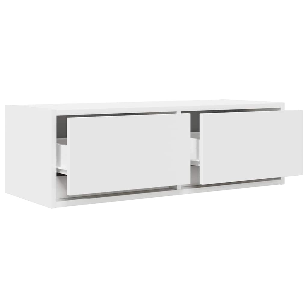Tv-meubelen 2 st 80x31x25,5 cm bewerkt hout wit