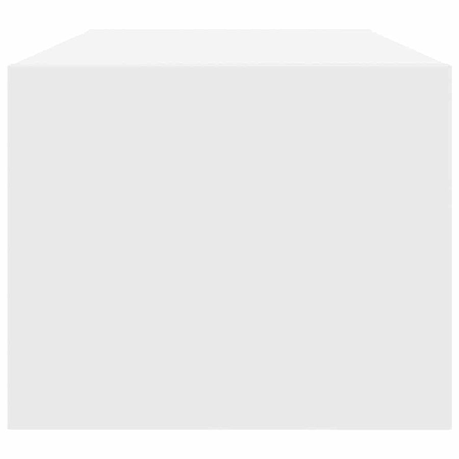 Tv-meubelen 2 st 80x31x25,5 cm bewerkt hout wit