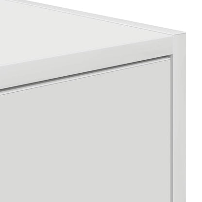 Tv-meubelen 2 st 80x31x25,5 cm bewerkt hout wit