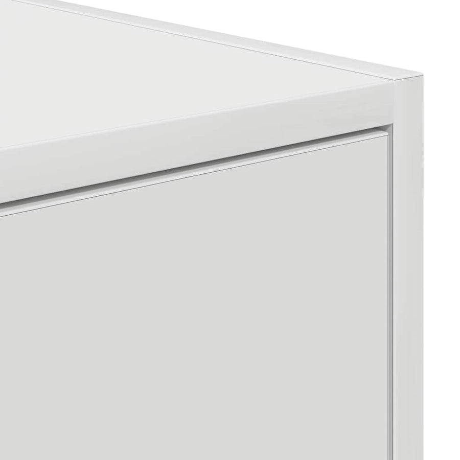Tv-meubelen 2 st 80x31x25,5 cm bewerkt hout wit