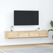 Tv-meubels 2 st 80x31x25,5 cm bewerkt hout