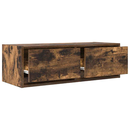 Tv-meubelen 2 st 80x31x25,5cm bewerkt hout gerookt eikenkleurig