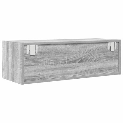 Tv-meubelen 2 st 80x31x25,5 cm bewerkt hout grijs sonoma eiken