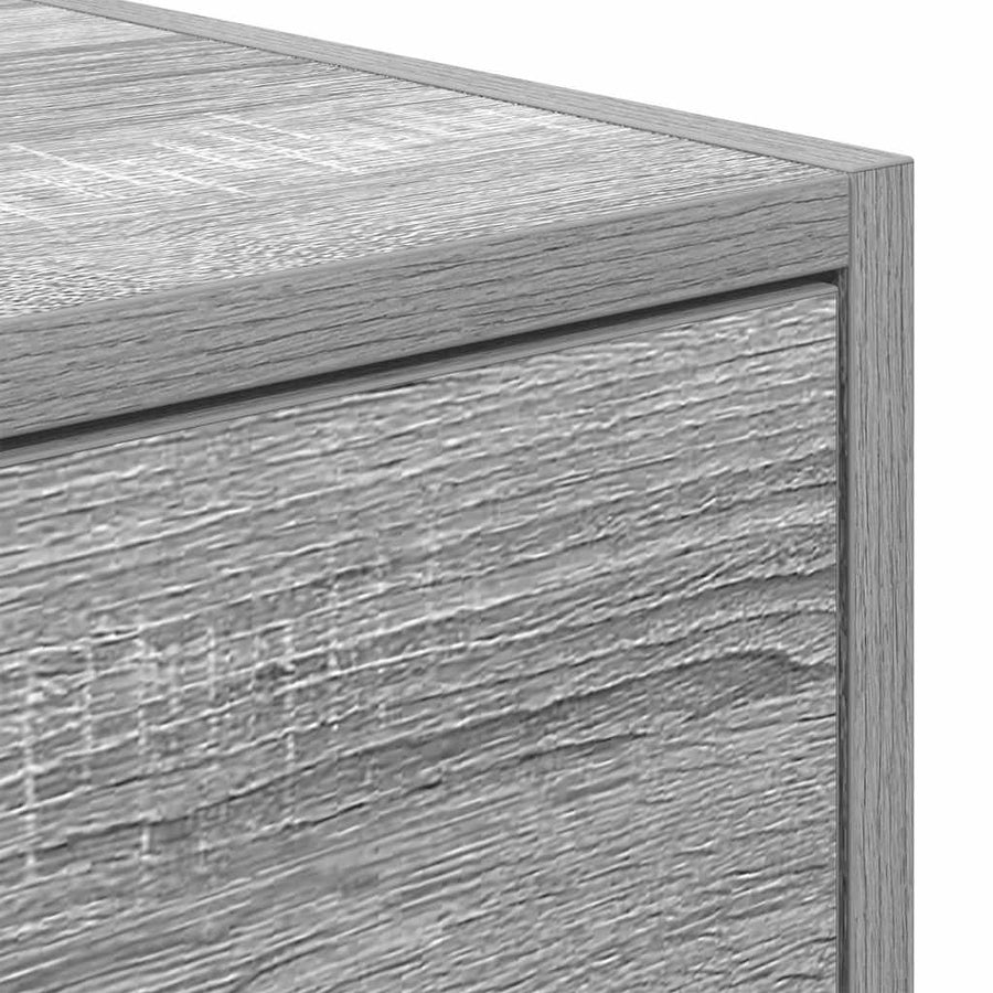 Tv-meubelen 2 st 80x31x25,5 cm bewerkt hout grijs sonoma eiken