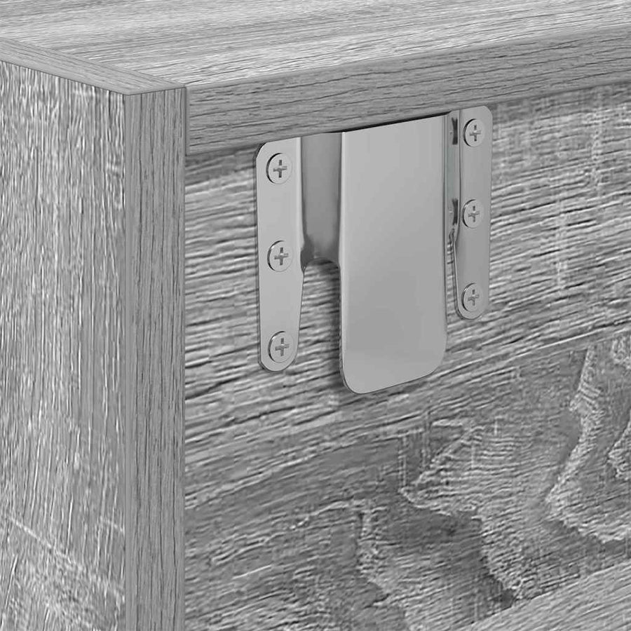 TV-kast met lade Grijs sonoma 100 x 31 x 25,5 cm Bewerkt hout