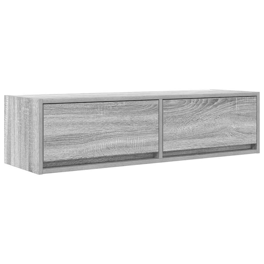 TV-kast met lade Grijs sonoma 100 x 31 x 25,5 cm Bewerkt hout