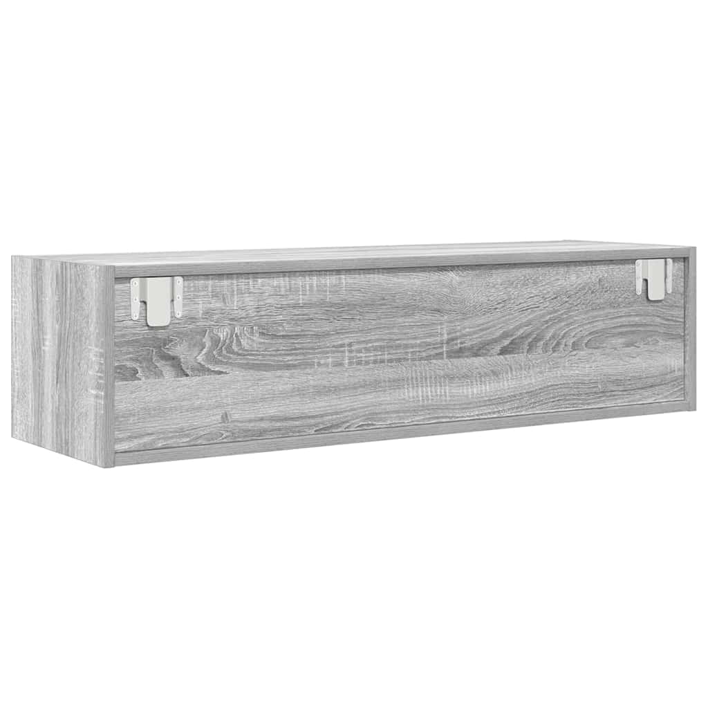 TV-kast met lade Grijs sonoma 100 x 31 x 25,5 cm Bewerkt hout