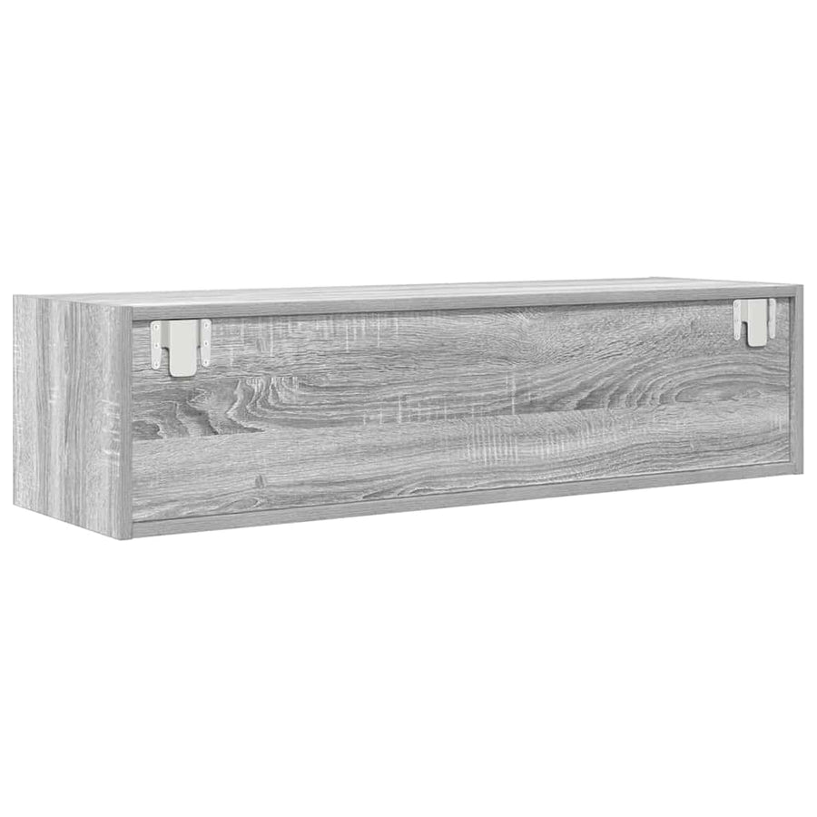 TV-kast met lade Grijs sonoma 100 x 31 x 25,5 cm Bewerkt hout