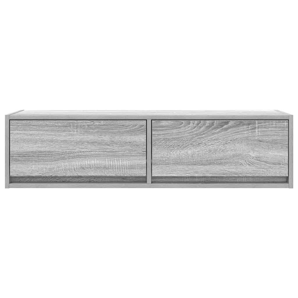 TV-kast met lade Grijs sonoma 100 x 31 x 25,5 cm Bewerkt hout