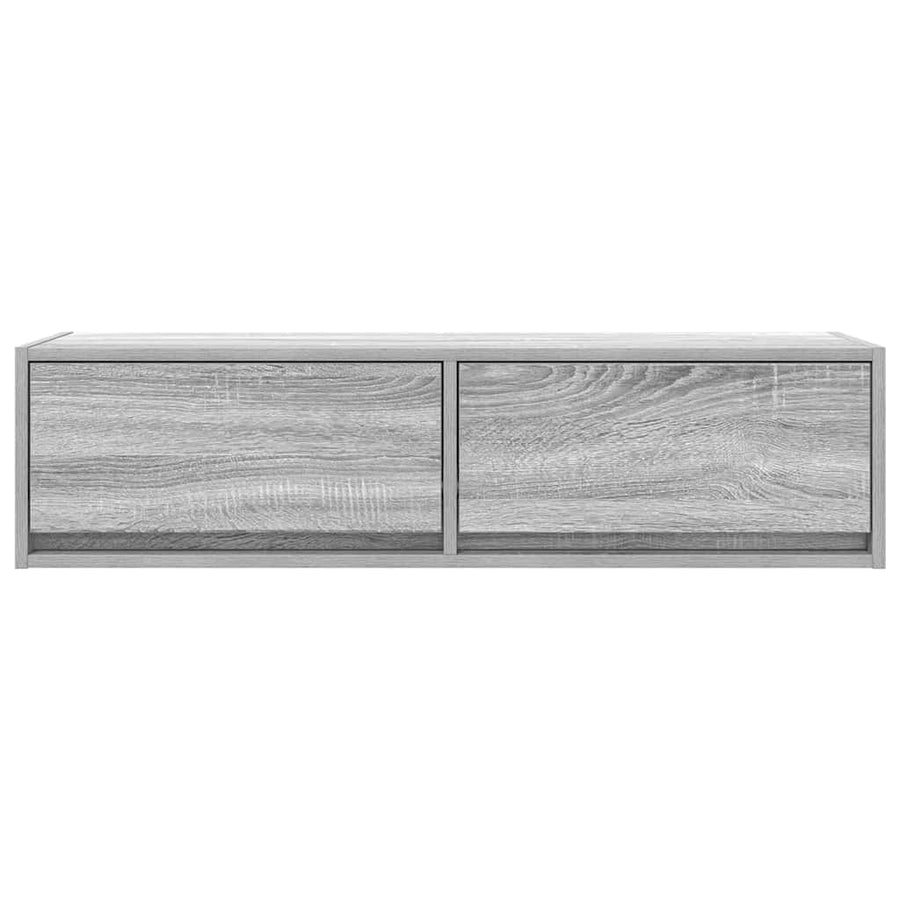 TV-kast met lade Grijs sonoma 100 x 31 x 25,5 cm Bewerkt hout
