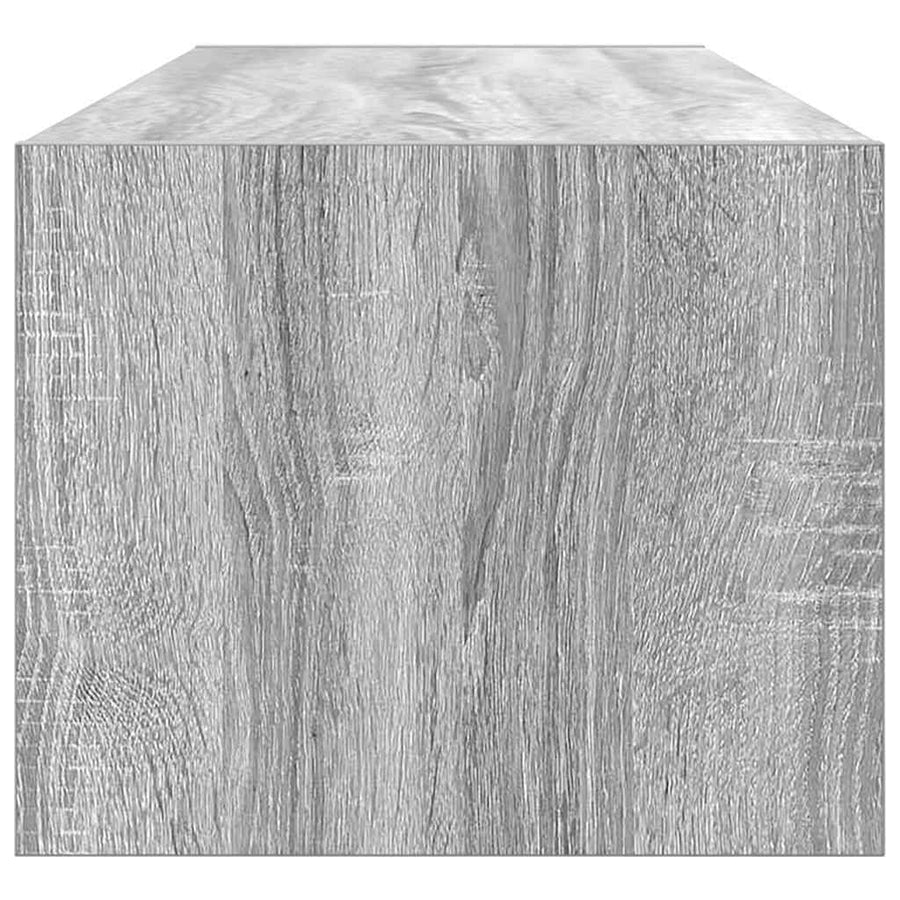 TV-kast met lade Grijs sonoma 100 x 31 x 25,5 cm Bewerkt hout