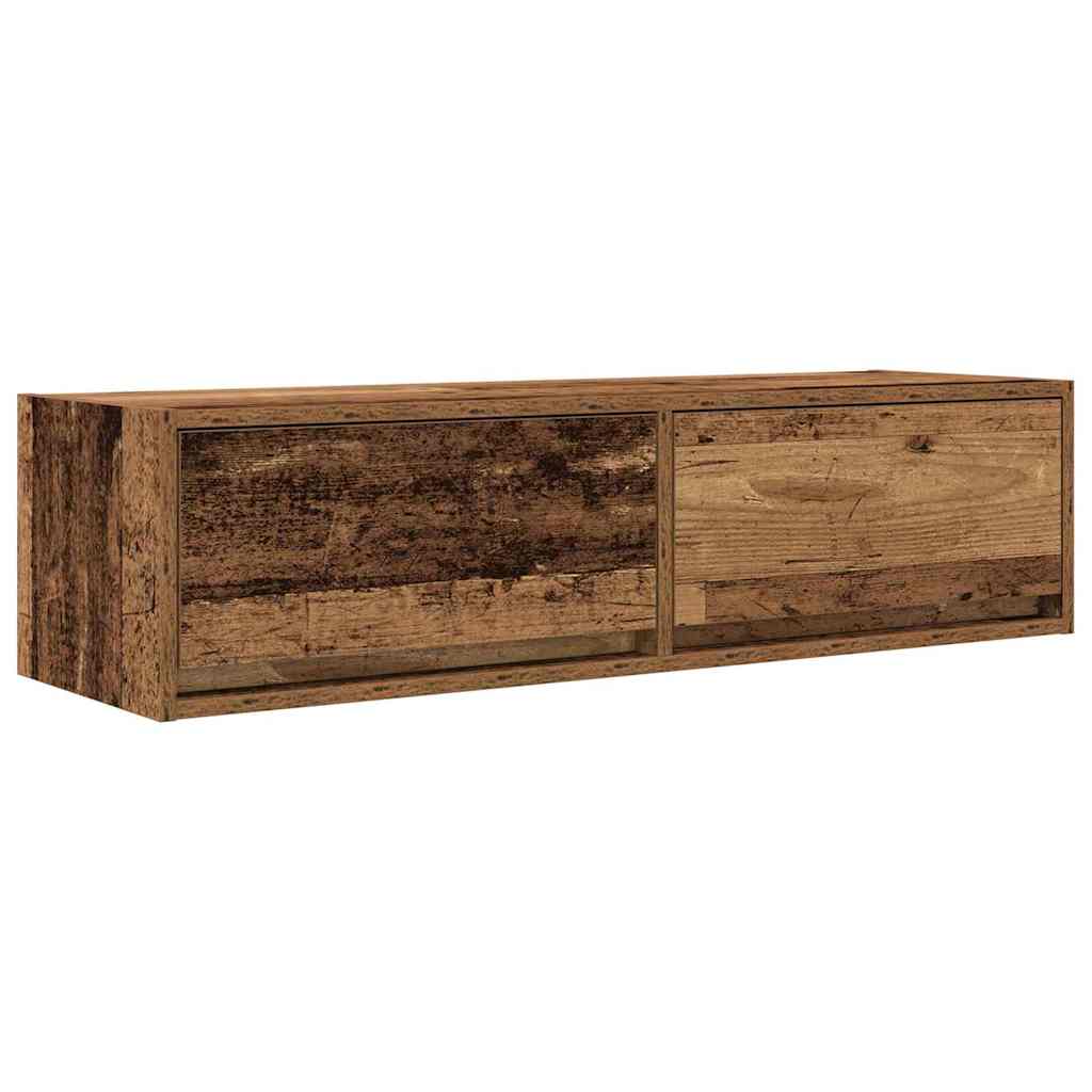 Tv-Kast Met Lade Bewerkt Hout Oud hout