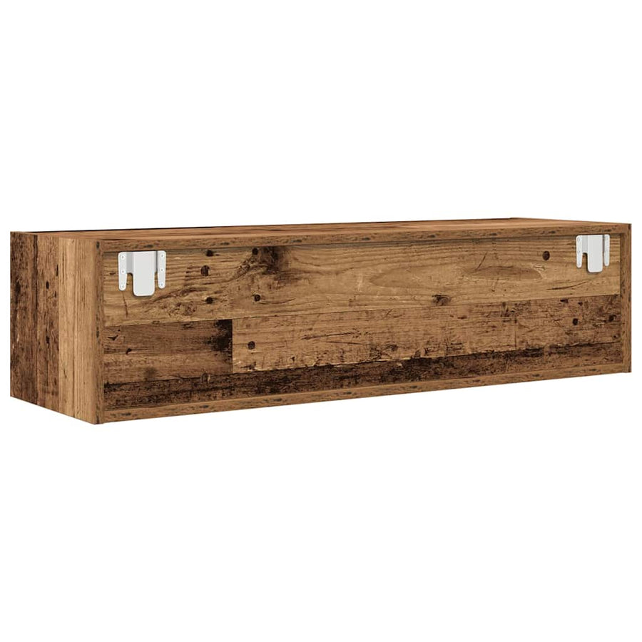 Tv-Kast Met Lade Bewerkt Hout Oud hout