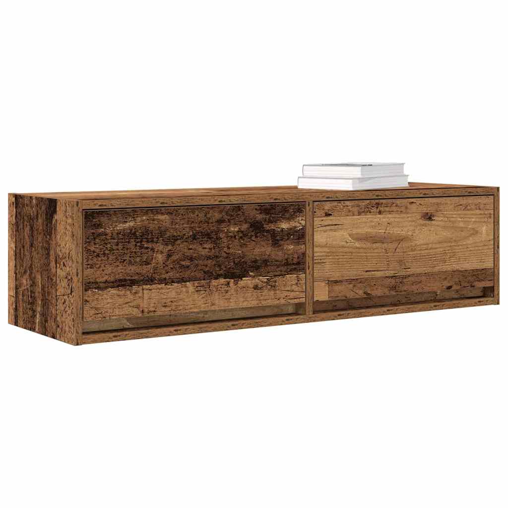 Tv-Kast Met Lade Bewerkt Hout Oud hout