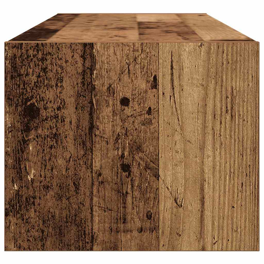 Tv-Kast Met Lade Bewerkt Hout Oud hout