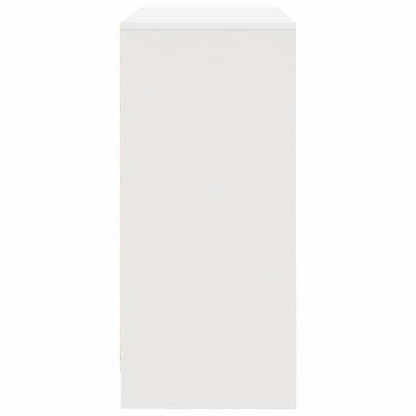 Dressoir met lade 80x34x76 cm spaanplaat wit