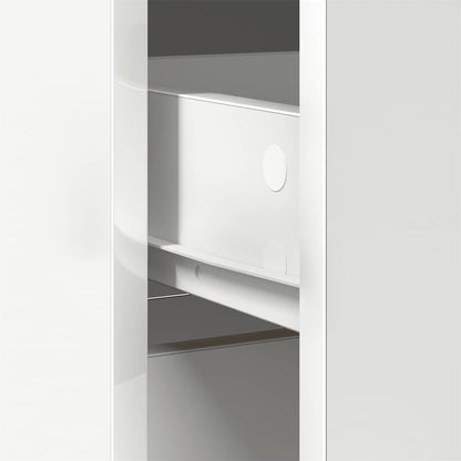 Dressoir met lade 80x34x76 cm spaanplaat wit