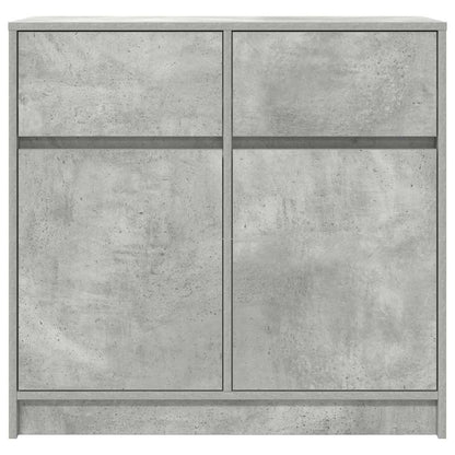 Dressoir met lade 80x34x76 cm spaanplaat betongrijs