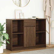 Dressoir 101x35x76 cm spaanplaat bruin eiken