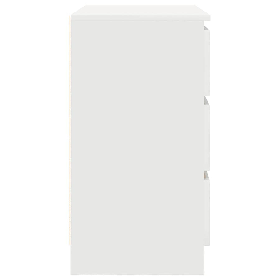 Dressoir met lade 71x35x65 cm spaanplaat wit
