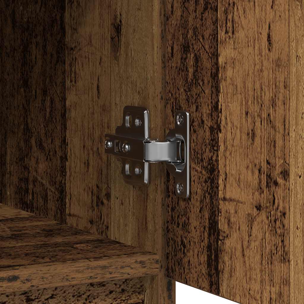 Dressoir met lade 71x35x65 cm spaanplaat oud hout