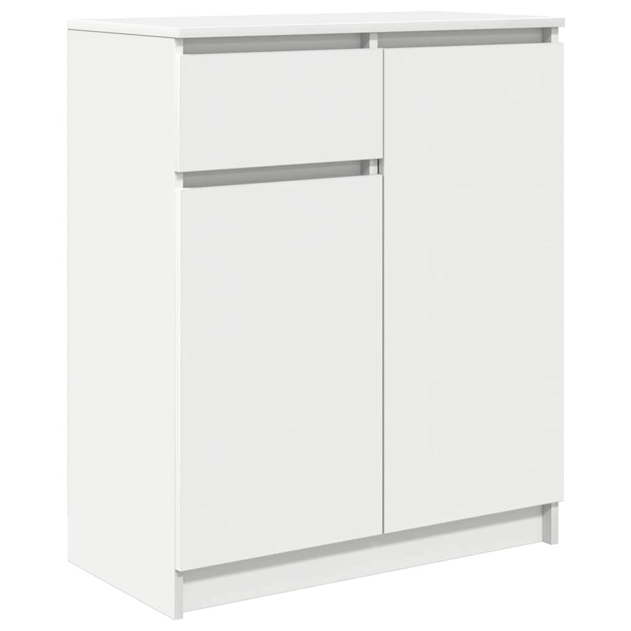 Dressoir met lade 71x35x84 cm spaanplaat wit