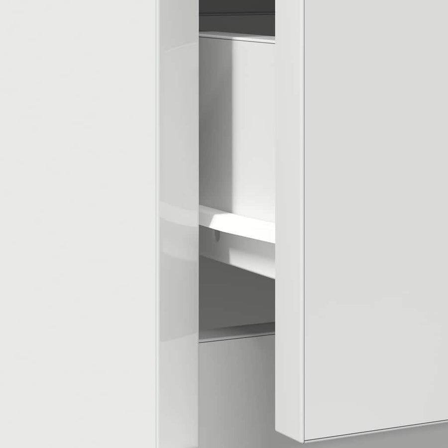 Dressoir met lade 71x35x84 cm spaanplaat wit