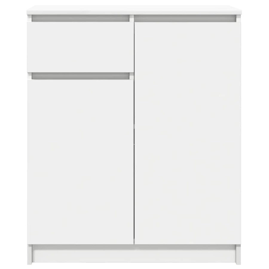 Dressoir met lade 71x35x84 cm spaanplaat wit
