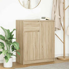 Sideboard with drawer 71x35x84 cm chipboard Sonoma oak