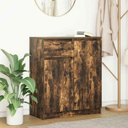 Dressoir 71x35x84 cm spaanplaat gerookt eiken