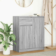 Dressoir 71x35x84 cm spaanplaat grijs Sonoma