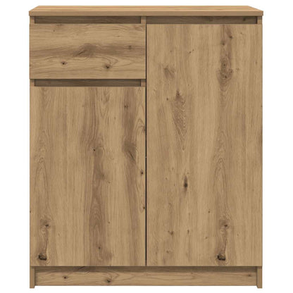 Dressoir lade 71x35x84 cm spaanplaat artisanaal eikenkleurig