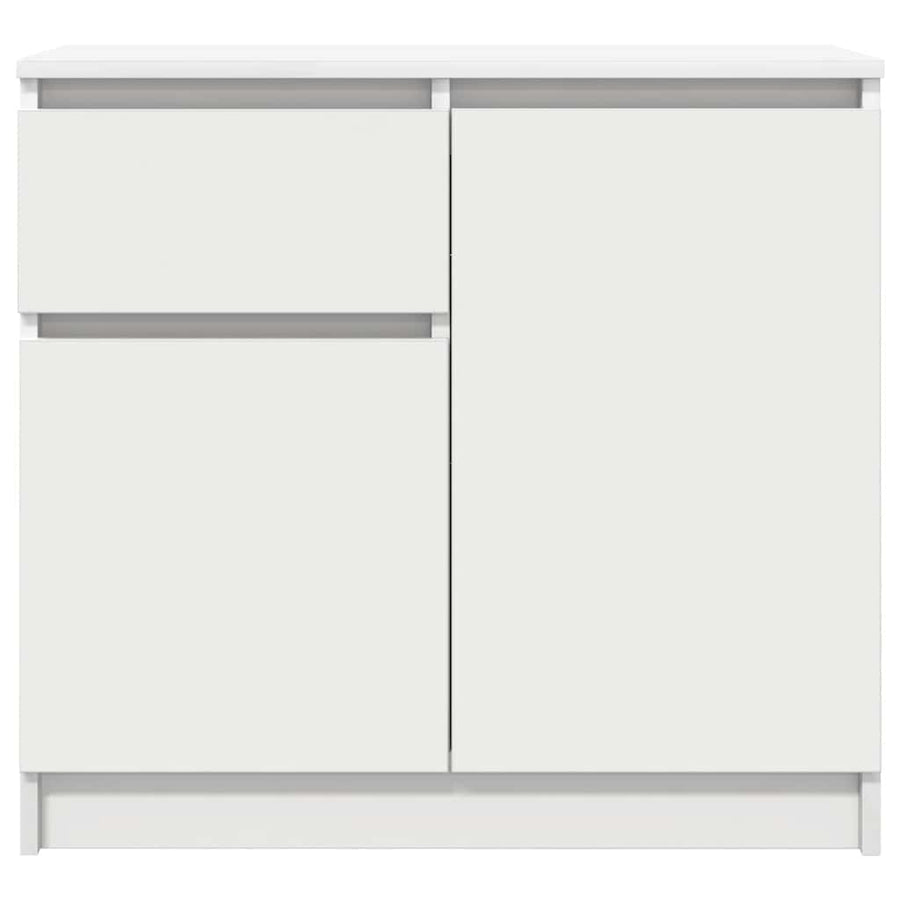 Dressoir met lade 71x35x65 cm spaanplaat wit